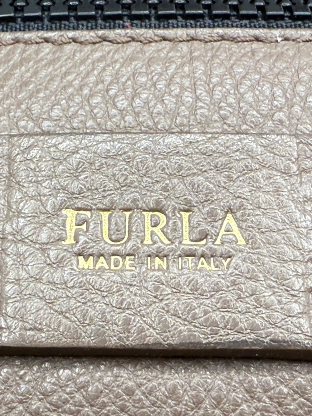 FURLA CREAM/BROWN/BLACK SMALL TOTE! - Picture 13 of 17